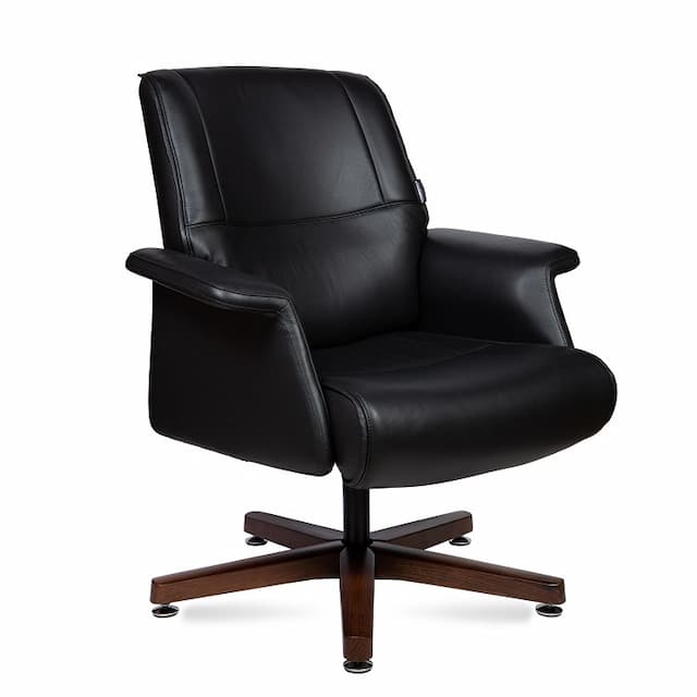 Кресло офисное Norden Вагнер CF С2067 black leather