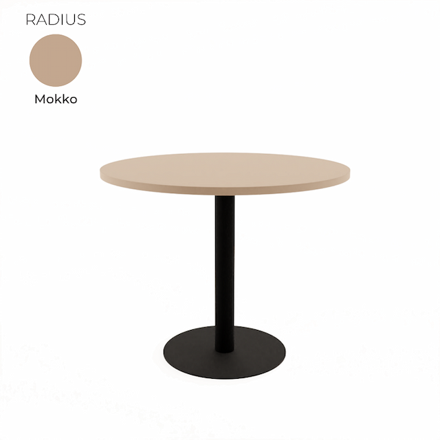 Стол обеденный круглый Алсав 21RADIUS.009 Mokko