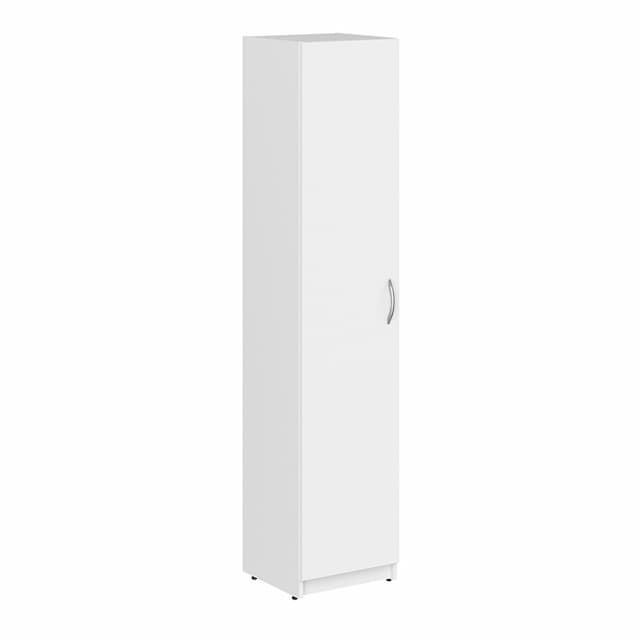 Шкаф колонка с глухой дверью Skyland SR-5U.1(L) белый 386х375х1815 SIMPLE