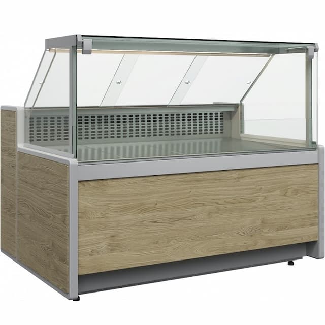 Витрина холодильная, рыба на льду Carboma BAVARIA 3 GC111 SP 1,25-1 газлифт, без боковин (Мариель)