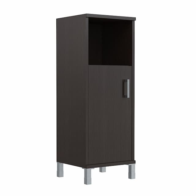 Шкаф-колонка средняя с глухой малой дверью Skyland B 421.2(L) венге магия 475х450х1286 BORN