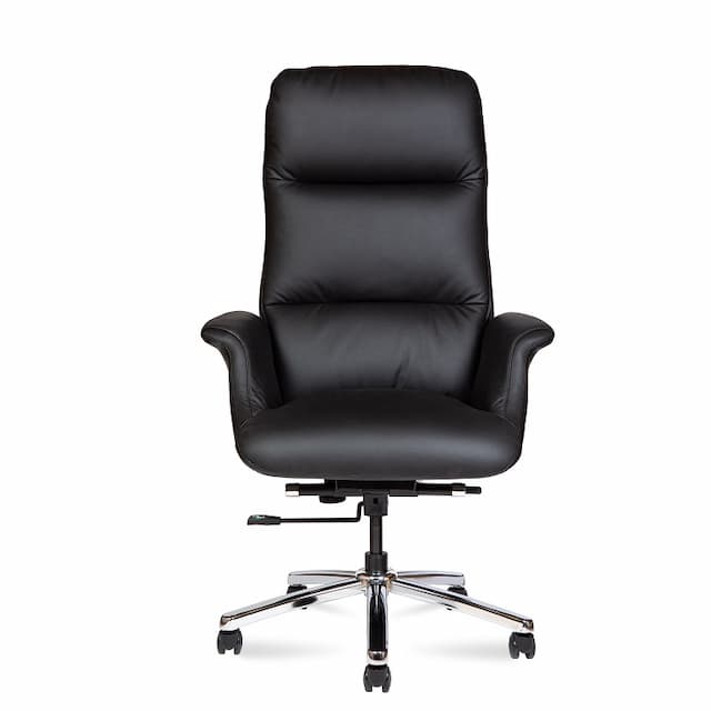 Кресло офисное Norden BILBAO FG-1813A (черная кожа)