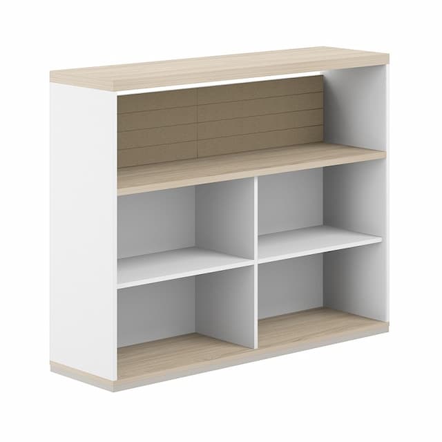 Стеллаж-комбо 1638 односторонний Norden Allegro AG.253.402.653.BG с топом и экраном тканевым низким