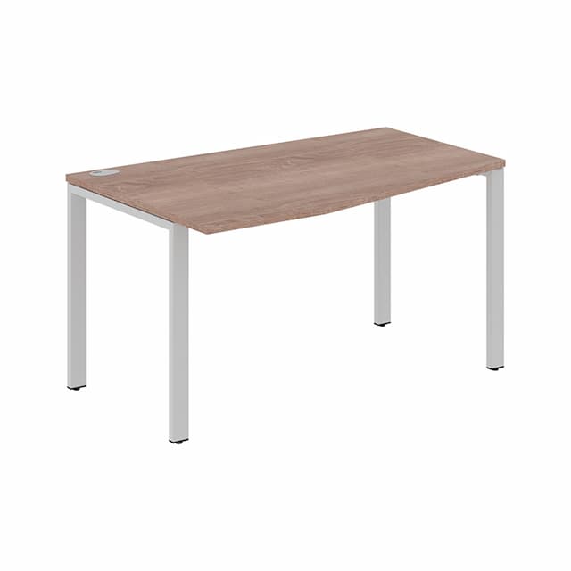 Стол эргономичный Skyland XS6CT 149(L) дуб сонома/серый 1400х900х750 XTEN-S60