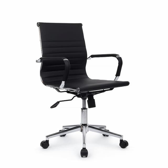 Кресло офисное Riva Chair Hugo 6002-2SE черный
