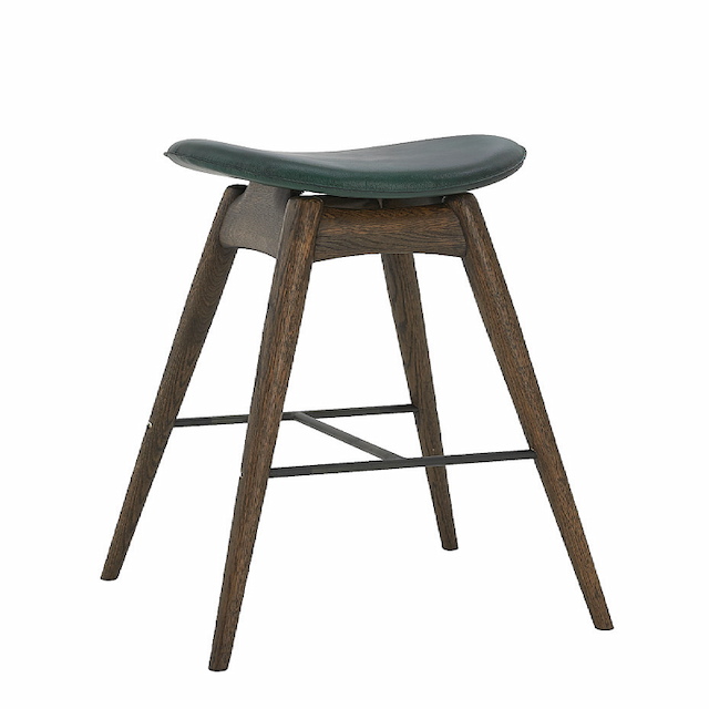 Полубарный стул CorsaStyle Анастасия Комфорт без подлокотников, без спинки (массив дуба / ткань standart)