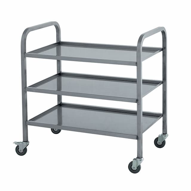 Тележка сервировочная с тремя полками ECOLUN