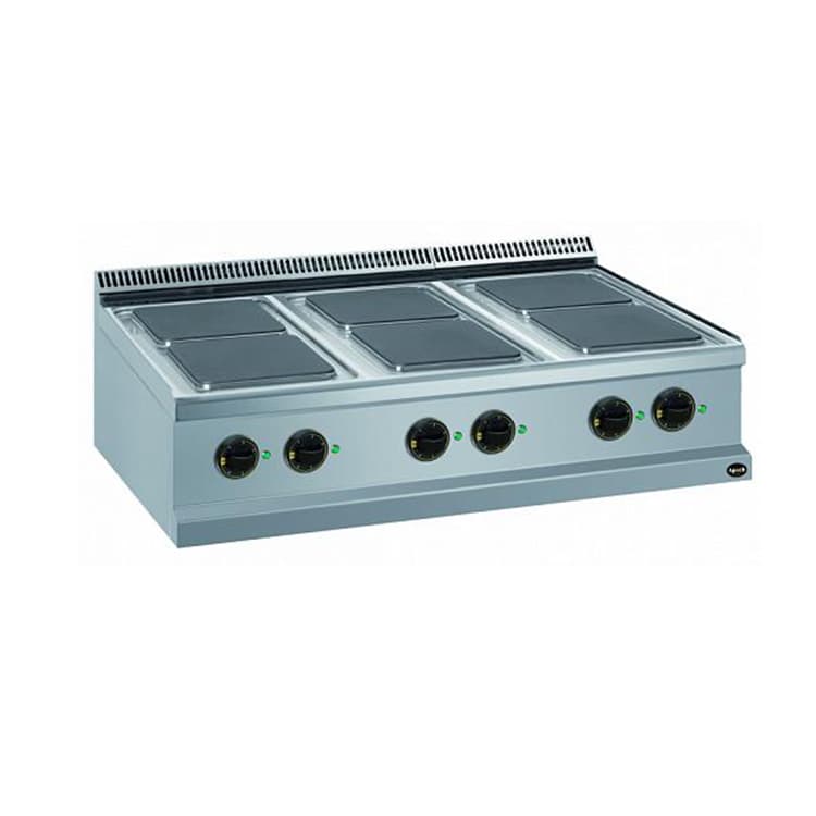Плита электрическая 6 конфорок Apach 700 серии APRE-117T