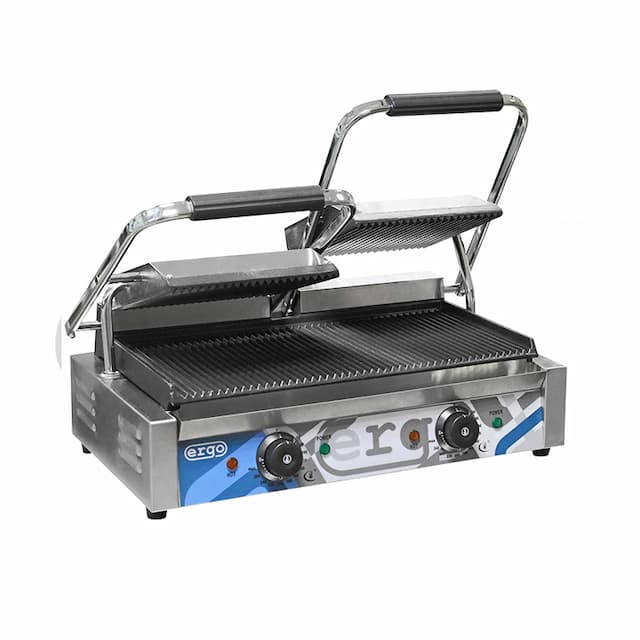 Пресс-гриль ERGO HEG-813 двухсекционный